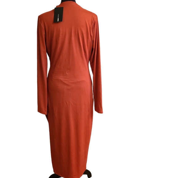 NWT Fashion Nova size XL Rust dress - Picture 3 of 7